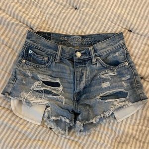 American Eagle Vintage High-Rise Festival Shorts
